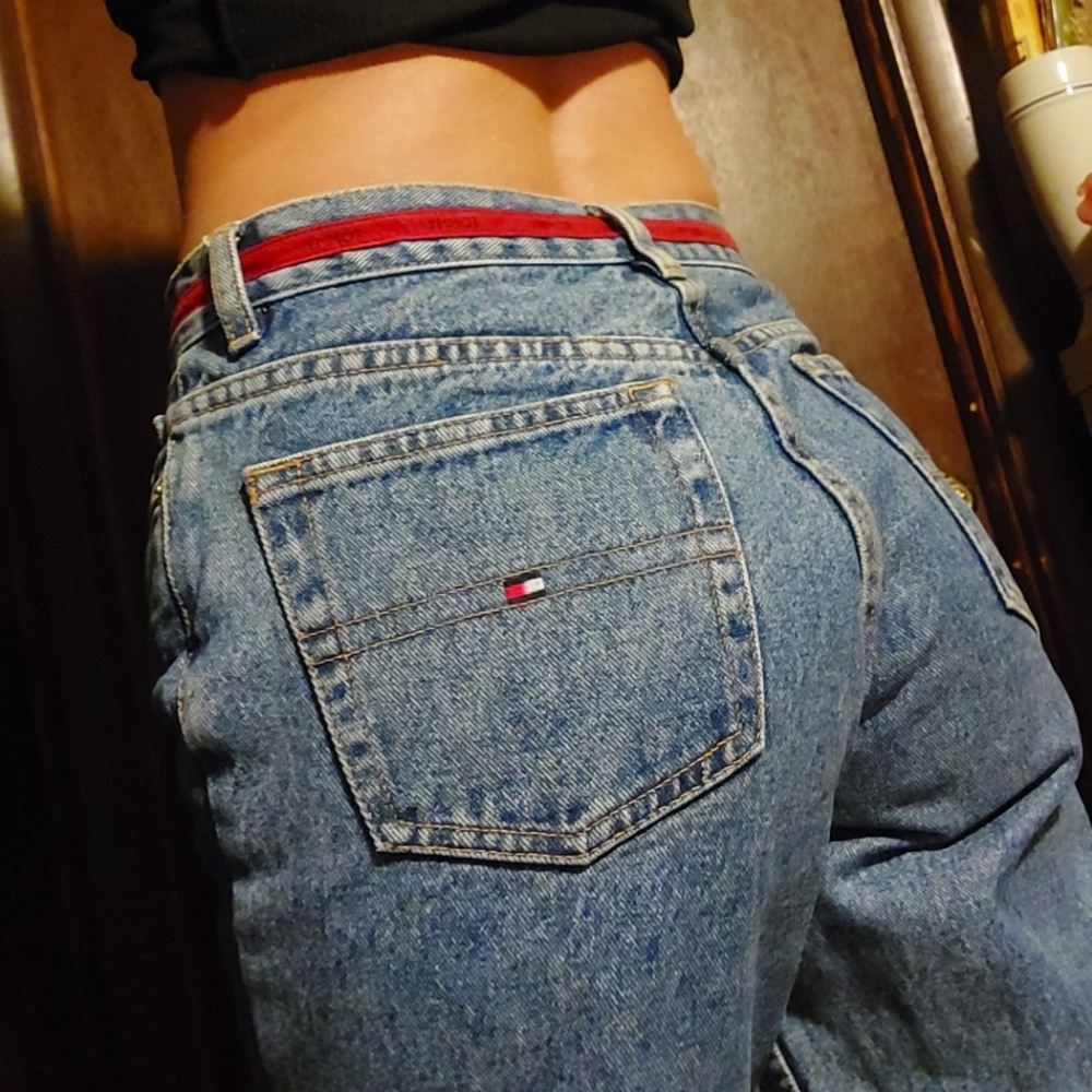 Tommy Hilfiger high waist baggy Jeans size 6